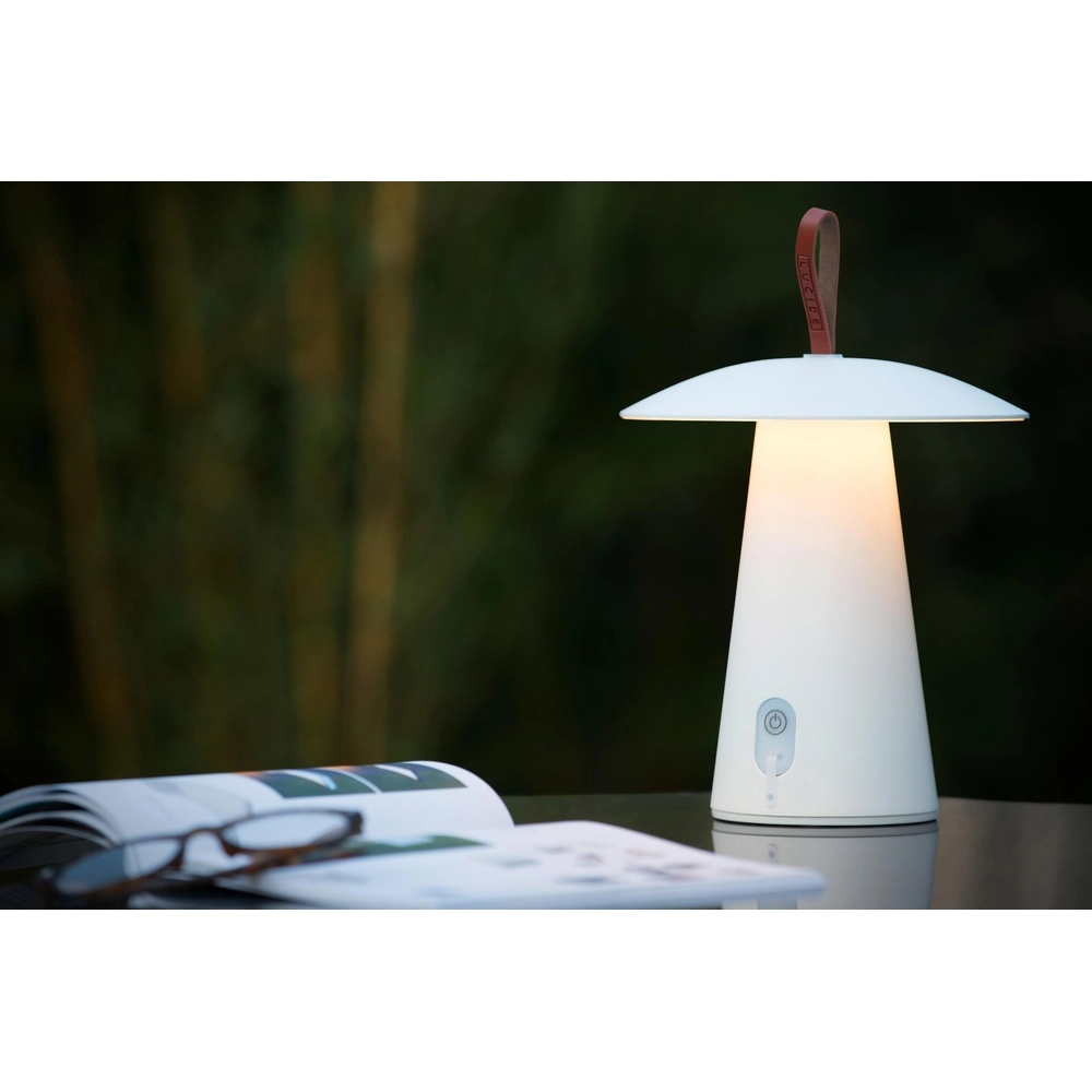 White table lamp La Donna Rechargeable Lucide 5411212271778