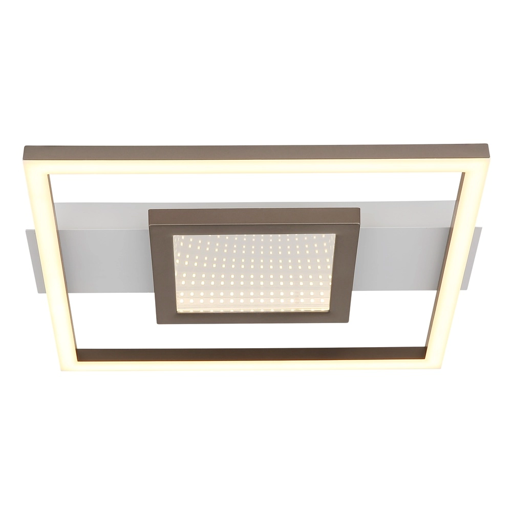 Sleek ceiling lamp Pikara white Globo 9007371592005