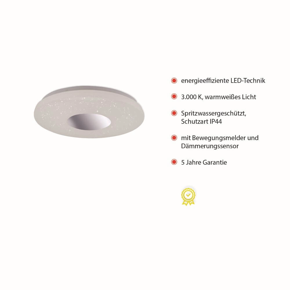 Led ceiling light Lavinia Ø 38.5cm Just Light 4043689958893