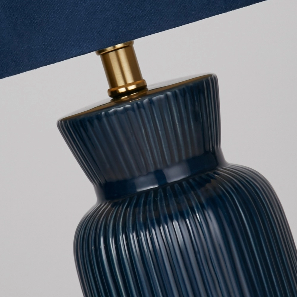 Table lamp Tia blue Searchlight 5053423311258