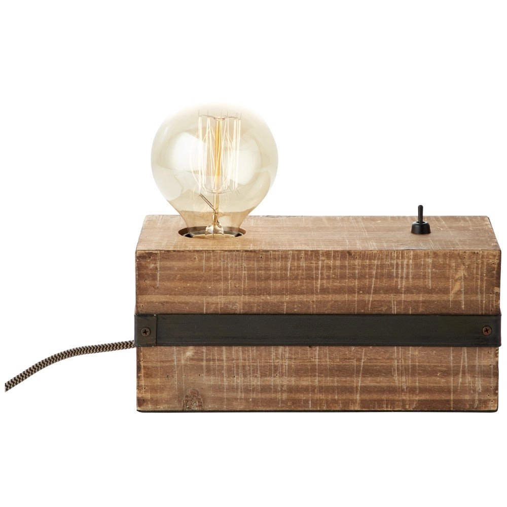 Wooden table lamp Woodhill Brilliant 4004353327049