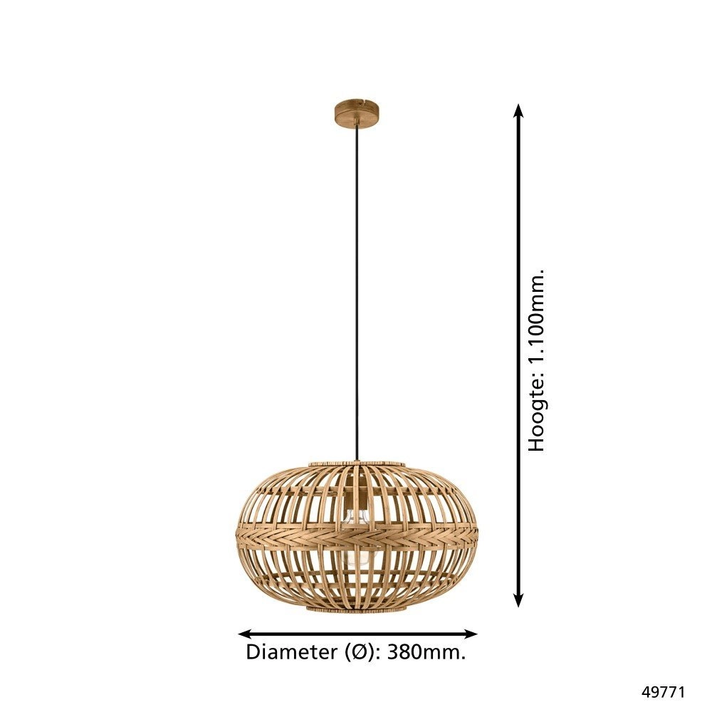 Pendant lamp Amsfield 38cm Eglo 9002759497712