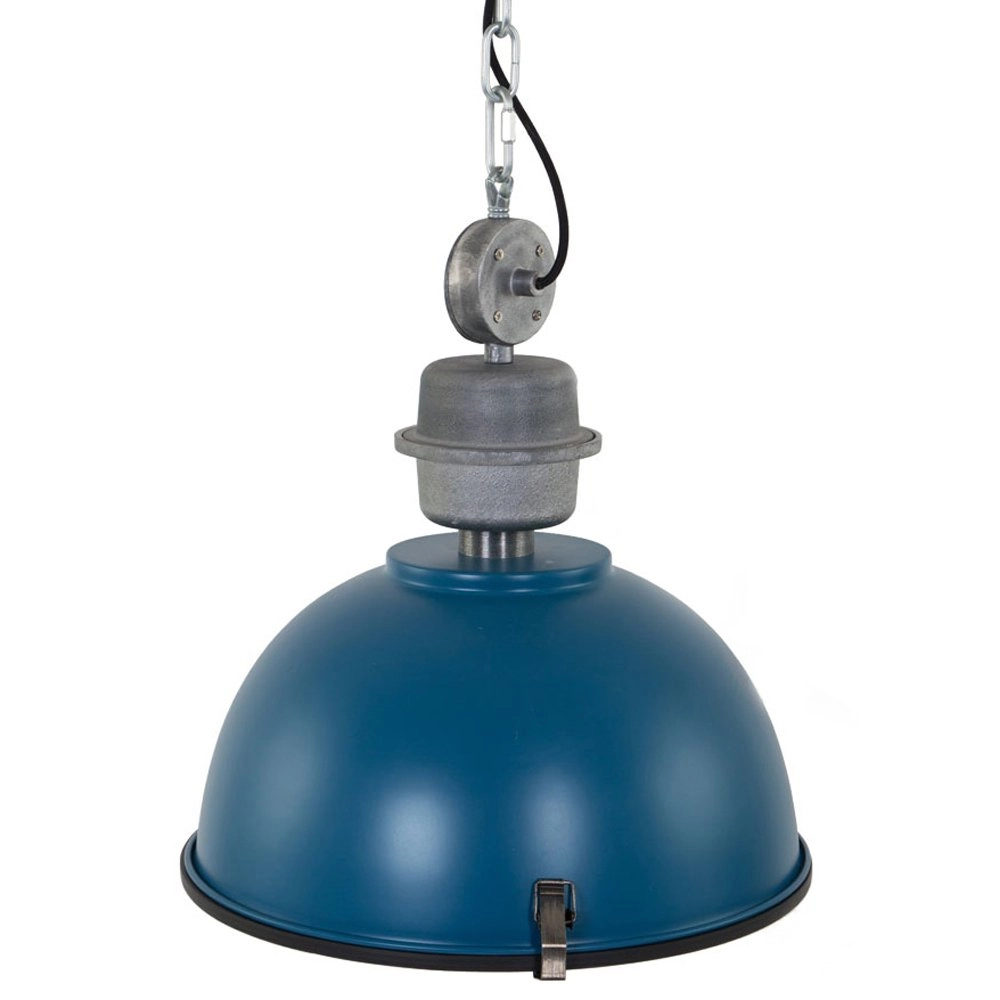 Pendant lamp Bikkel blue with metallic gray Steinhauer 8712746105162