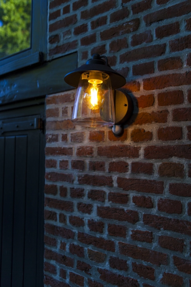 Classic wall lamp Cate PIR with sensor Lutec 6939412017051
