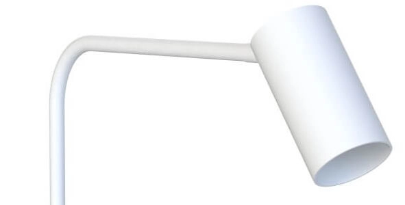 White desk lamp Mono Lyora 5903139770392