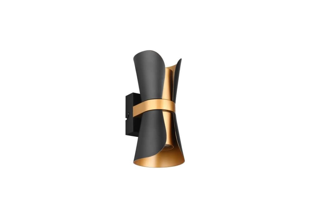 Design wall spot Coat Black - Up & Down Trio 4017807613025