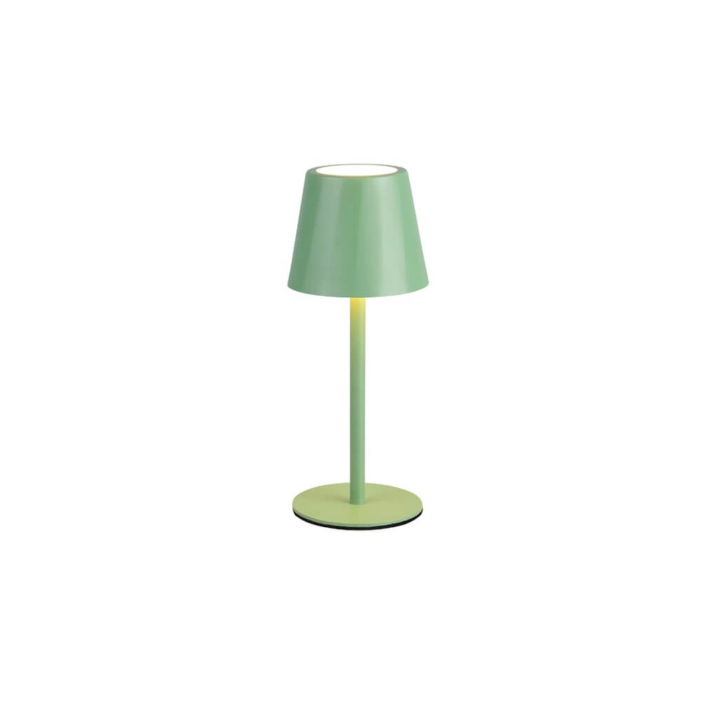 Rechargeable table lamp Diaz green