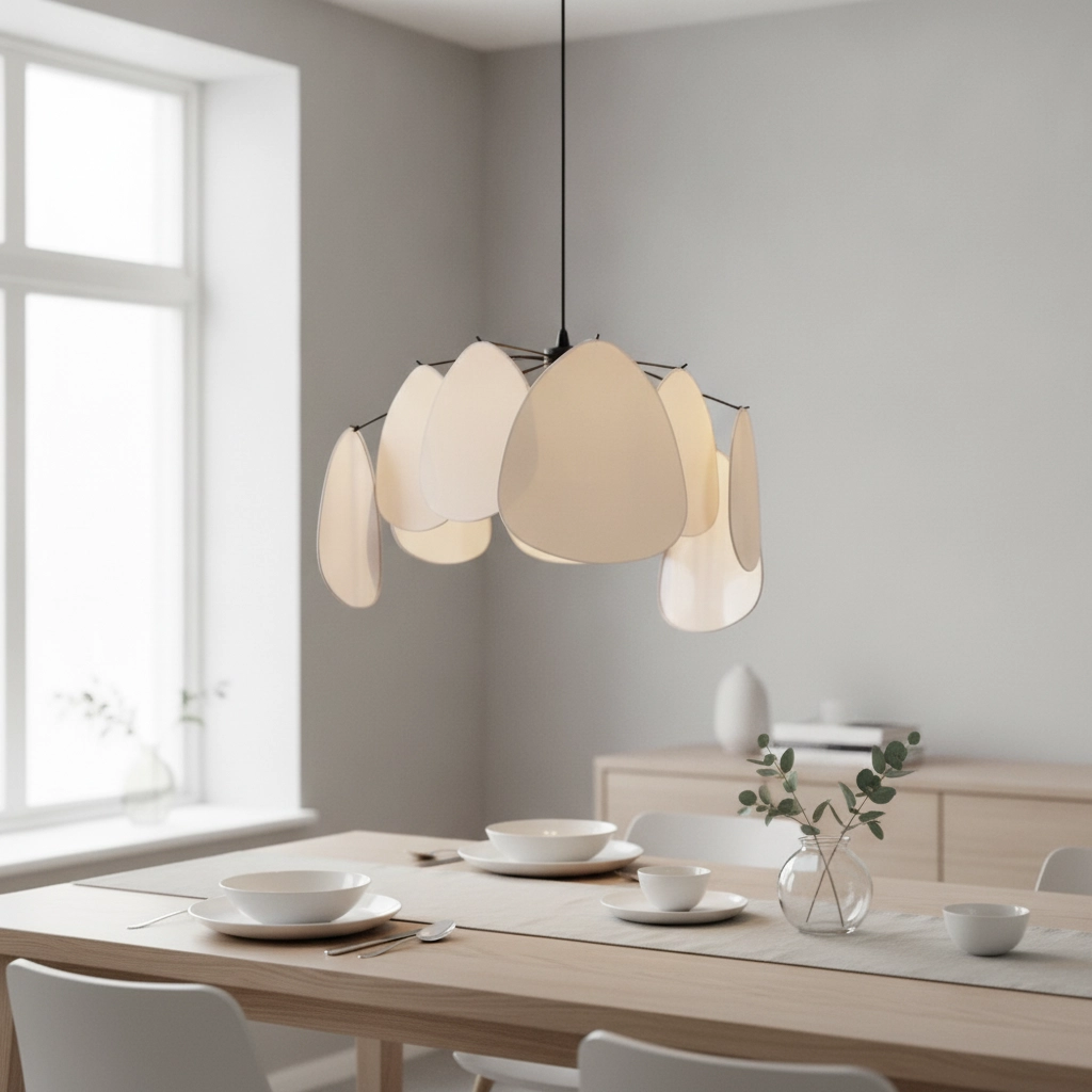 Pendant lamp Olina cream