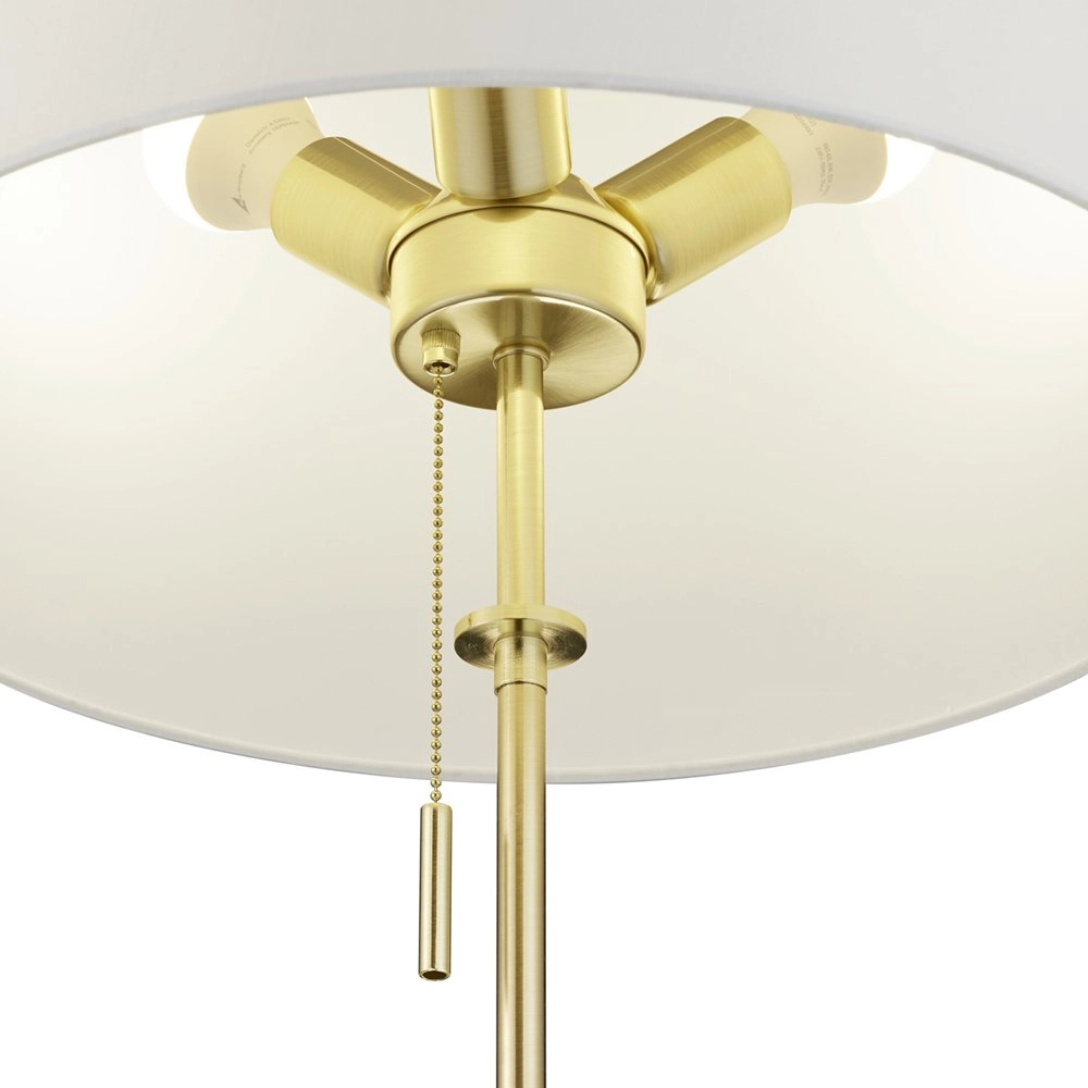 Table lamp Lyon 138cm brass Trio 4017807389661