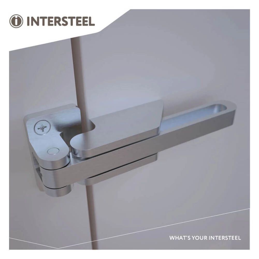 Gap holder Curve inward rotating stainless steel Intersteel 8714186289341