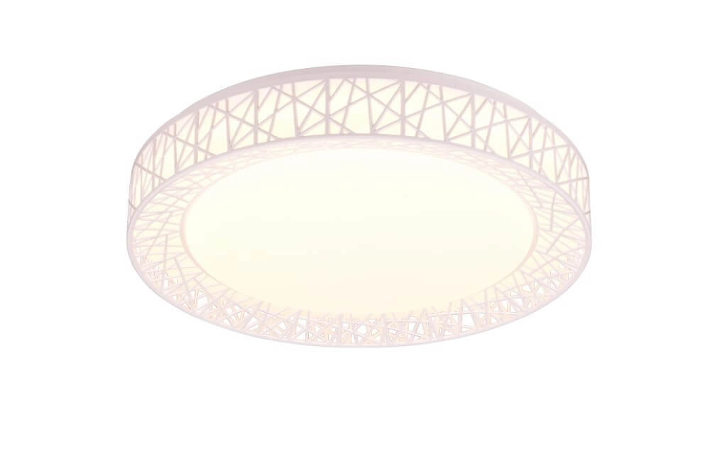 White ceiling lamp Cluster Ø 48cm