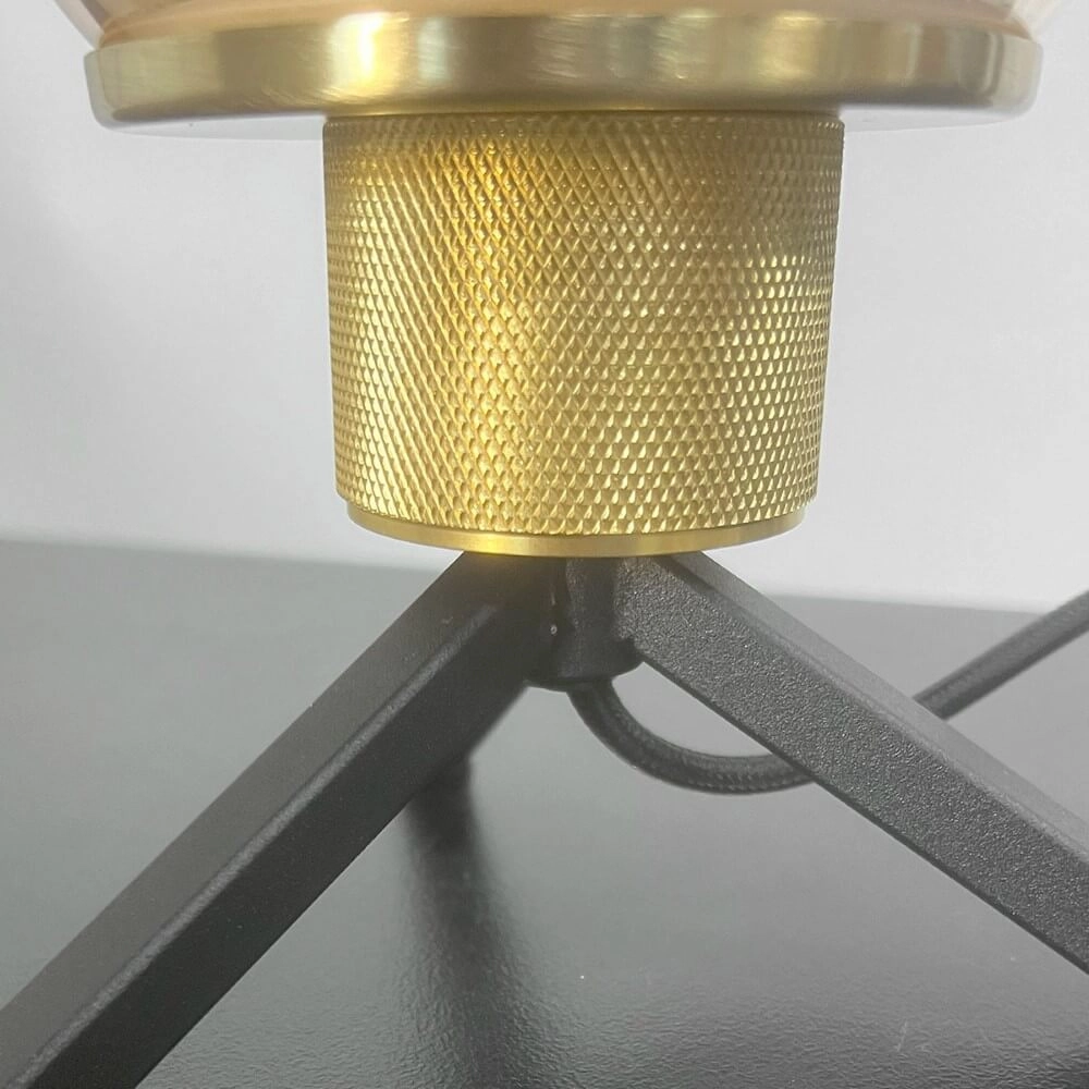 Table lamp Reflexion Ø 15cm - with amber glass Steinhauer 8712746171013