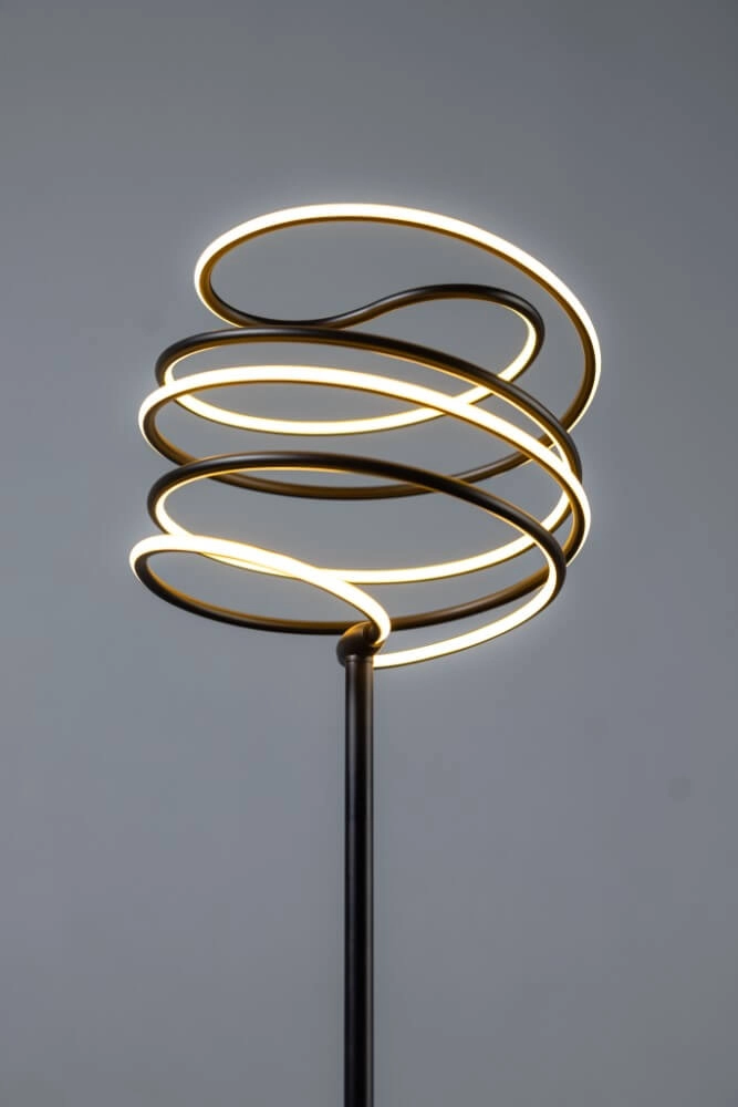 Design floor lamp Slinger black ETH 8720195308775