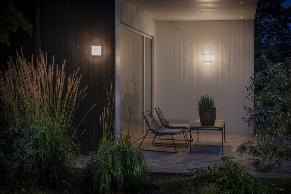 Wall spotlight Cesena with dusk sensor KonstSmide 7318308632520
