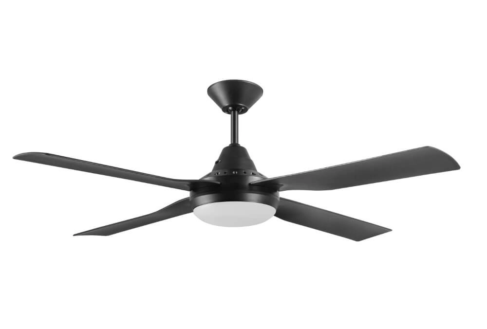Ceiling fan black Moonah Ø 122cm IP55 Beacon 9333509180883