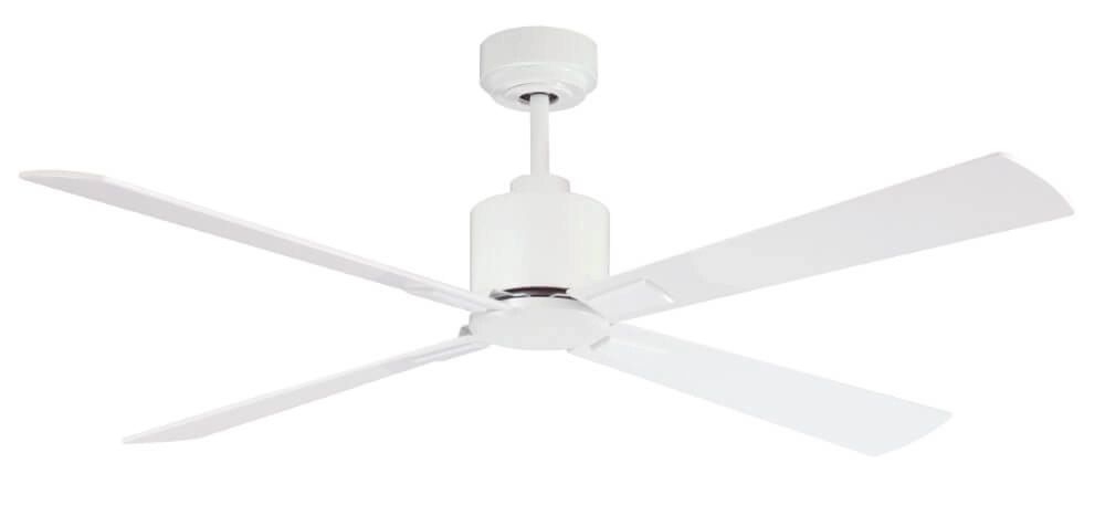 White ceiling fan Airfusion Climate I Ø 132cm