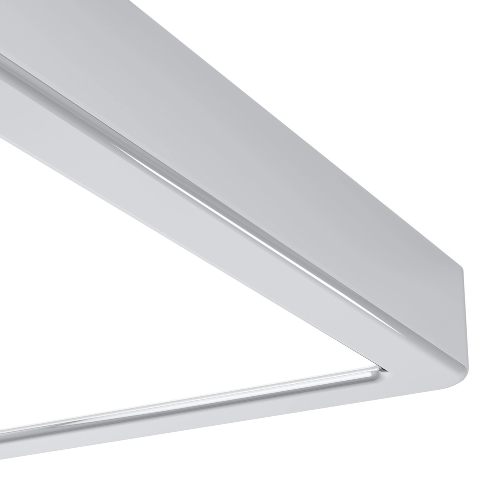 Chrome ceiling light Fueva 6 LED - 22x22 cm Eglo 9008606331093