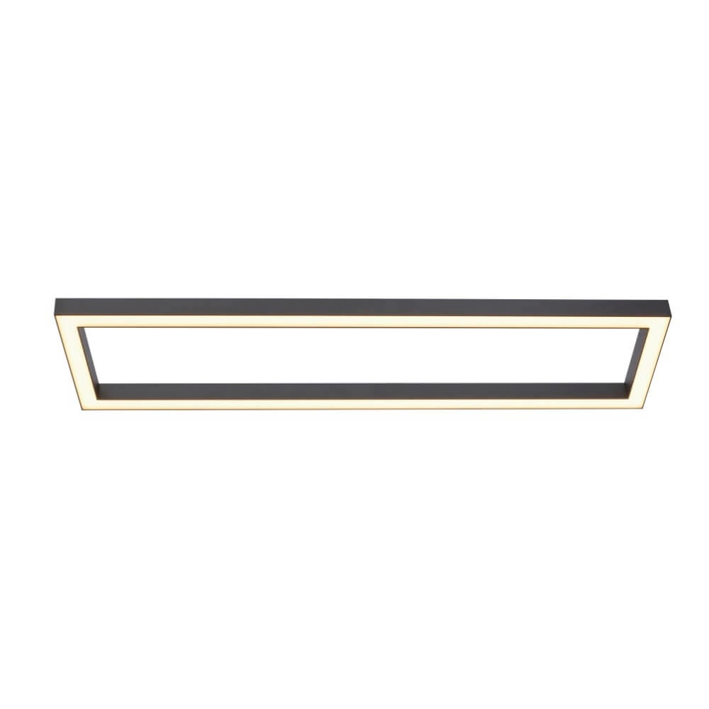 Rectangular ceiling lamp Pure Lines Square anthracite Paul Neuhaus 4012248357941