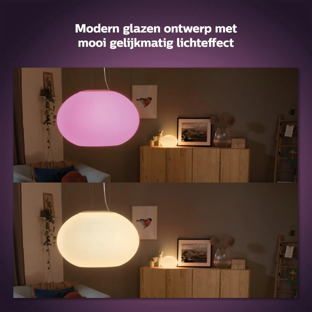 Hue Flourish - White and Color hanging lamp Philips 8719514343528