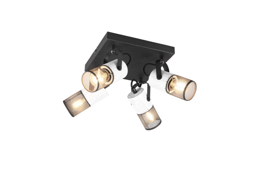 Design surface-mounted spotlight Tosh 4-light