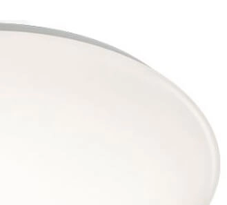 Ceiling light Paolo 37cm plain white Trio 4017807507720