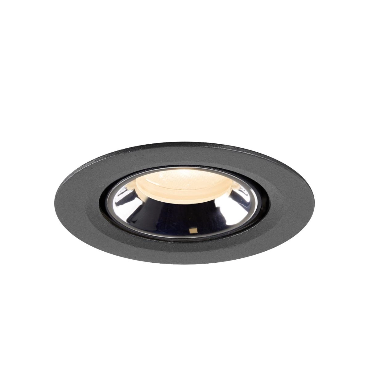 Recessed spotlight Numinos Gimble XS black/chrome 2700K - 20deg SLV 4024163307260