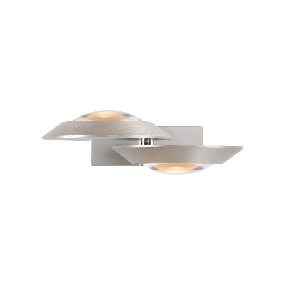 2L led wall light Pure Oculis Diamond grey Paul Neuhaus 4012248397022