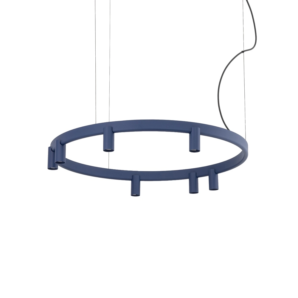 Design pendant lamp Fourty navy blue Ø 80cm