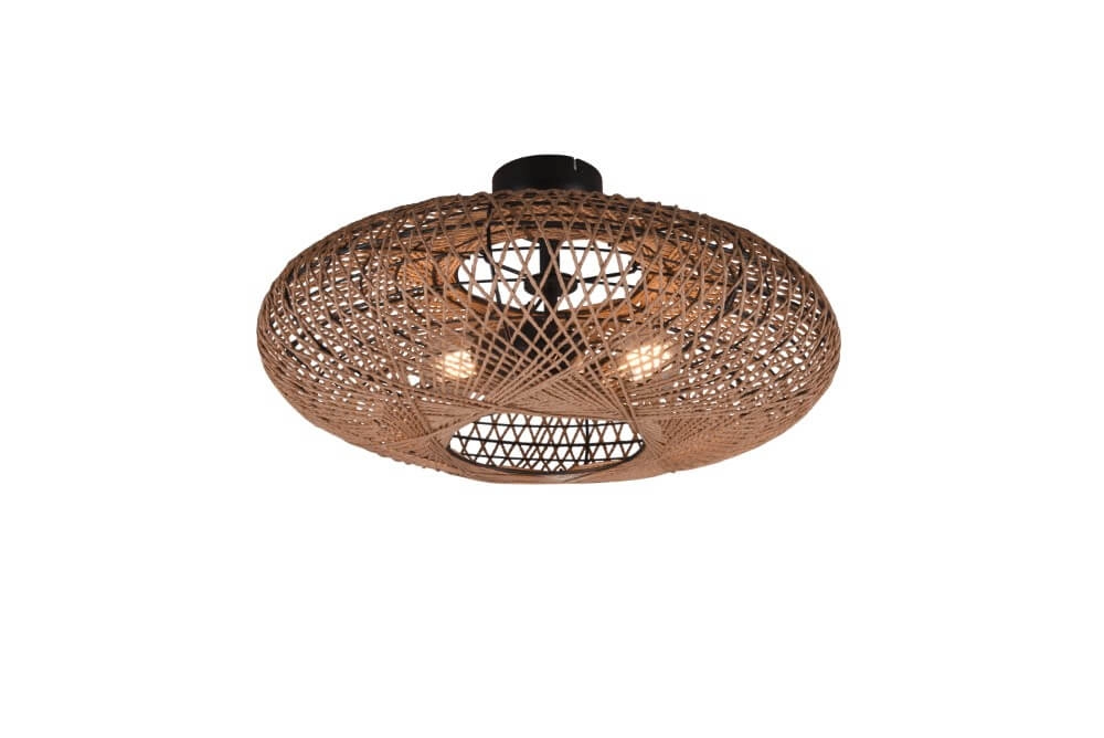 Ceiling light Hedda rattan Trio 4017807504637