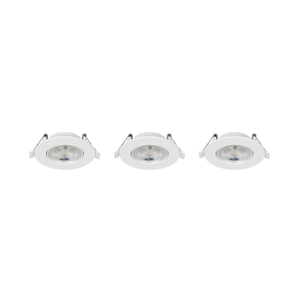 Set of 3 recessed spotlights Altai white Trio 4017807712247