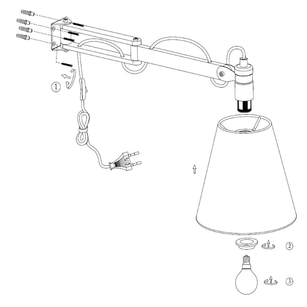 Wall lamp Liv Steinhauer 8712746101539