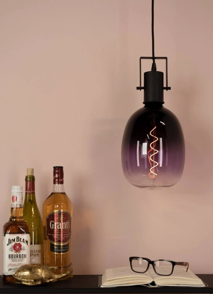 Black rural hanging lamp Calari Eglo 9002759310738
