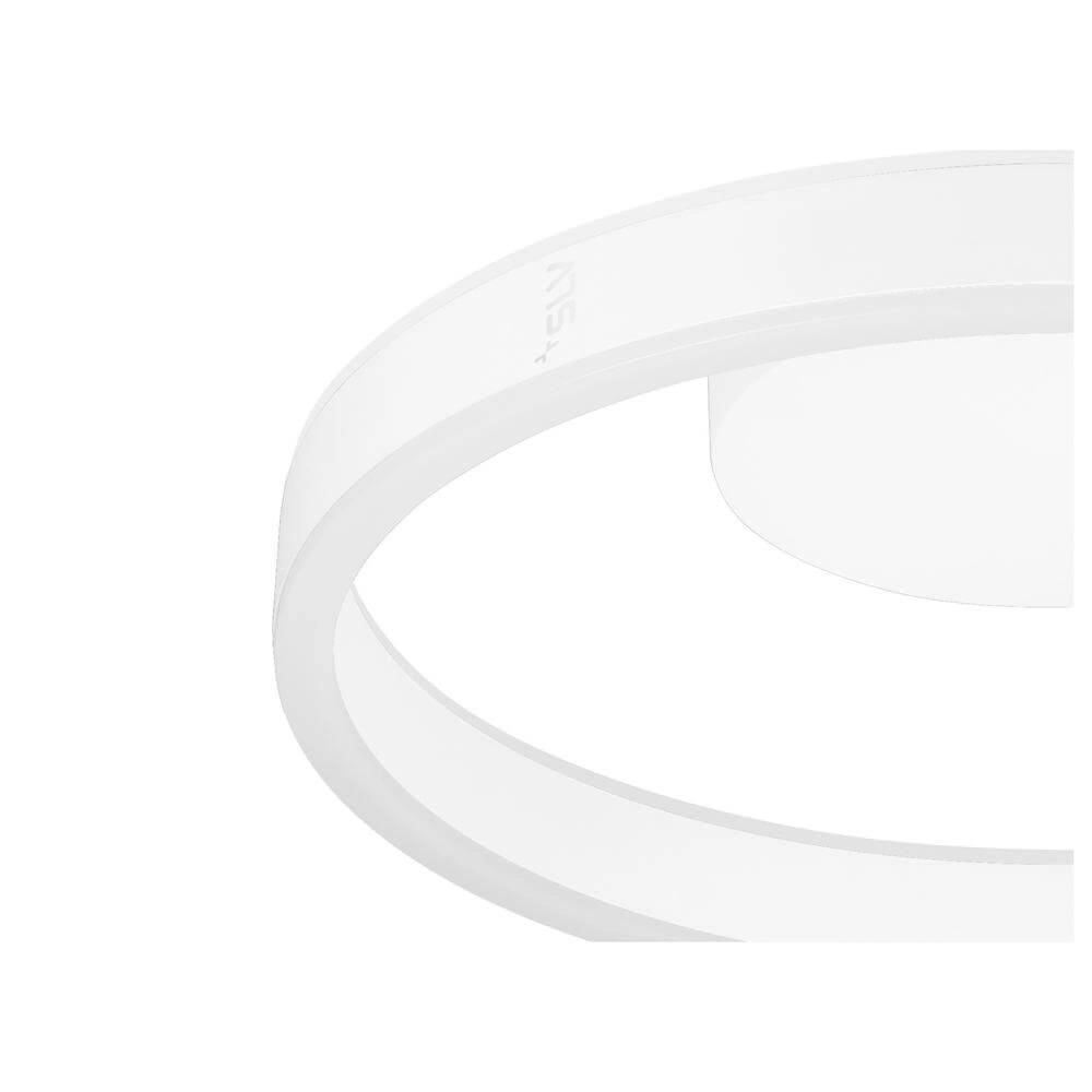 Sleek ceiling lamp One 40 white Ø 40cm SLV 4024163298537