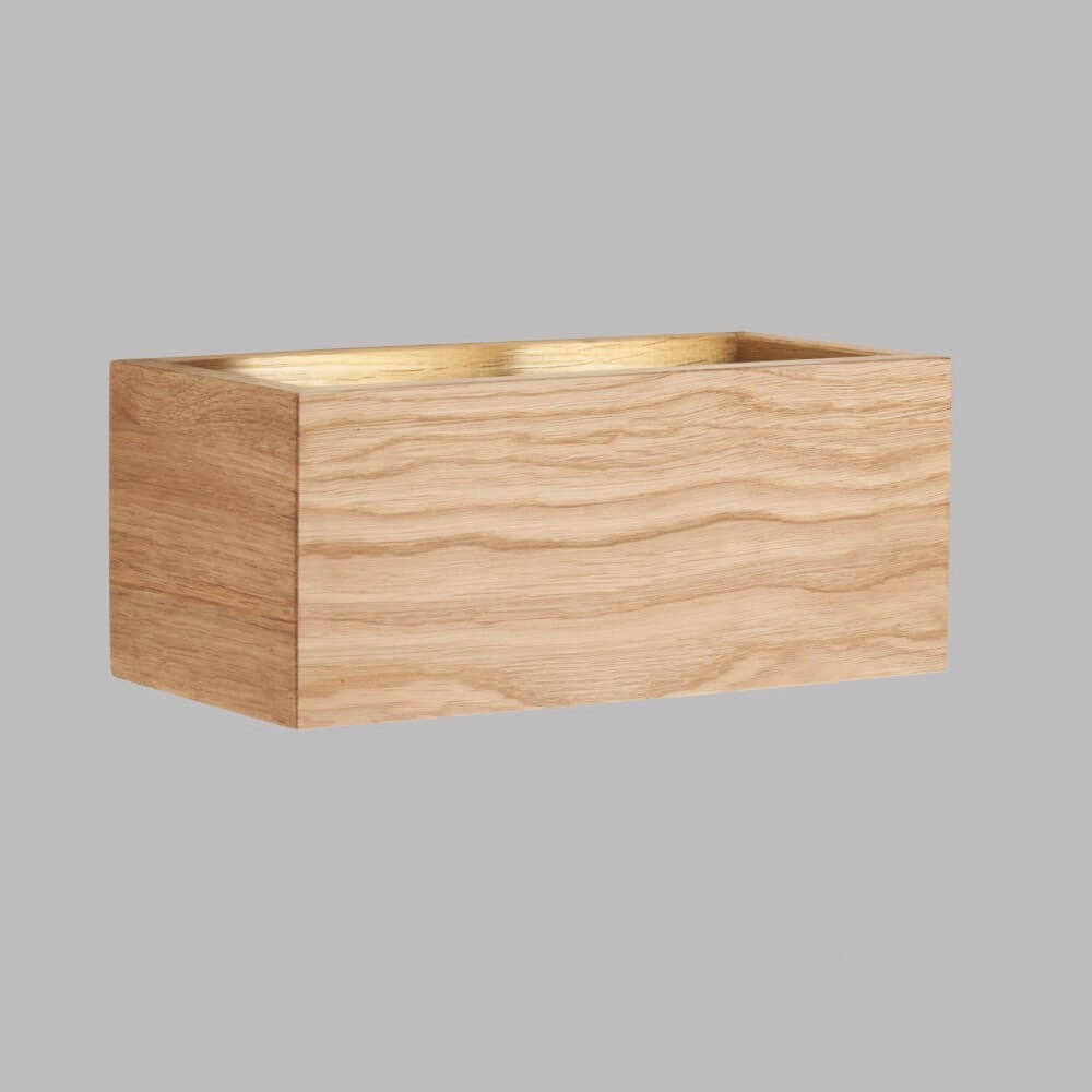 LED wall lamp Shine-Wood 23cm Fischer & Honsel 4003694305440