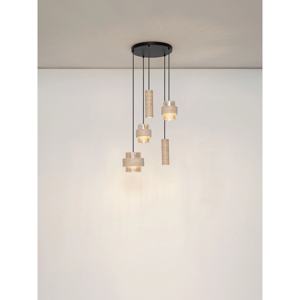 Modern pendant lamp Melony sand brown Lyora 5212063501256