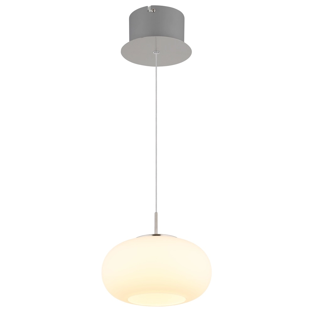 Design pendant lamp Quintara Single nickel Globo 9007371465323