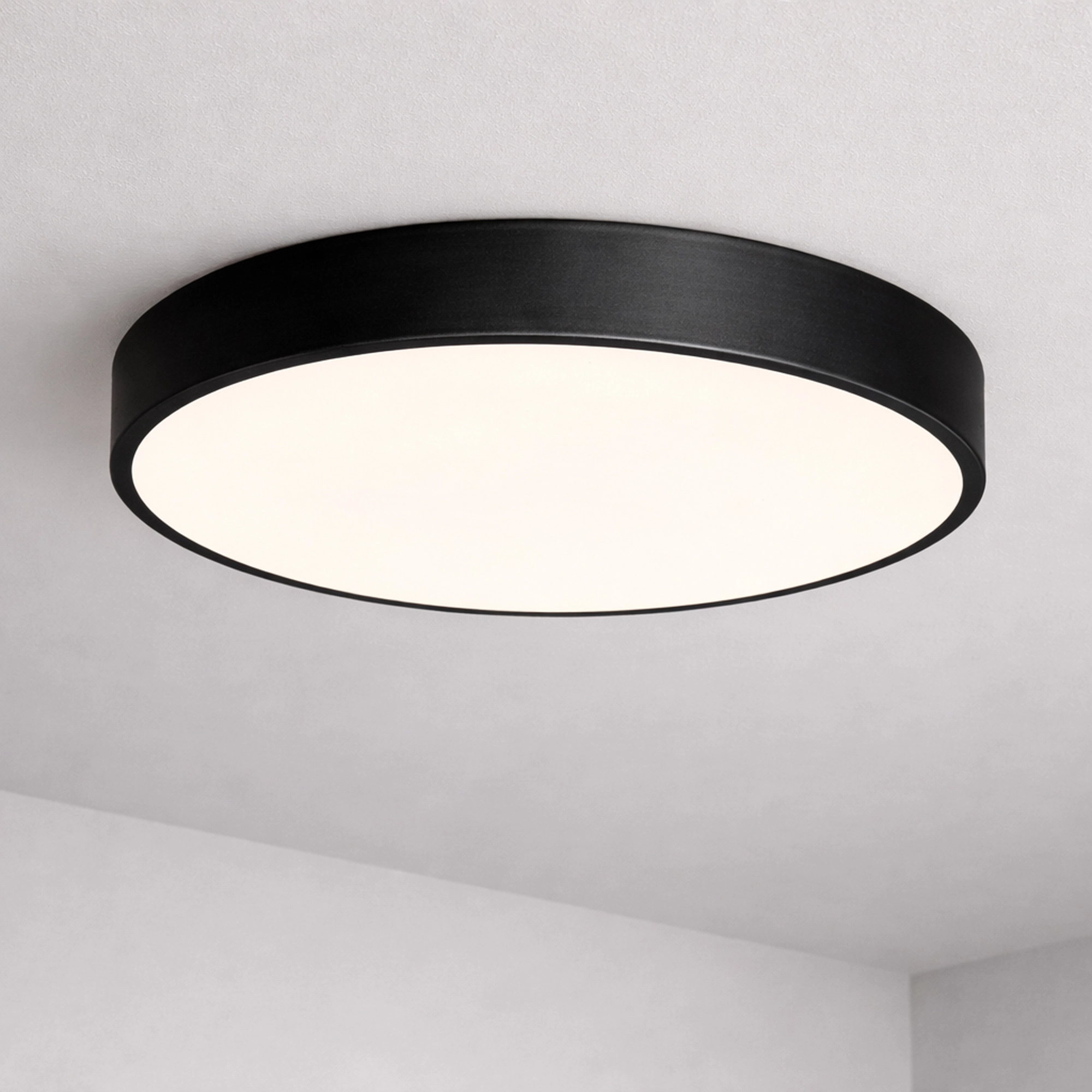 Ceiling light Grace Ø 50cm black