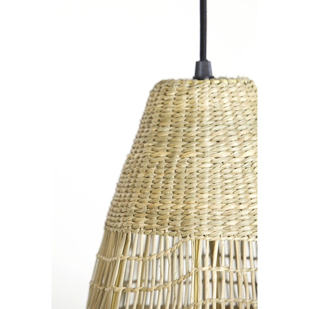 Seagrass pendant lamp Latika 42cm high - 1x E27 Light & Living 8717807644031