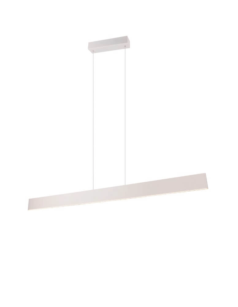 Led Office Pendant Light Galway 150cm - white