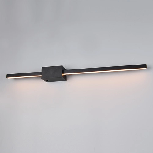 Modern wall lamp Cassino black 70.5cm