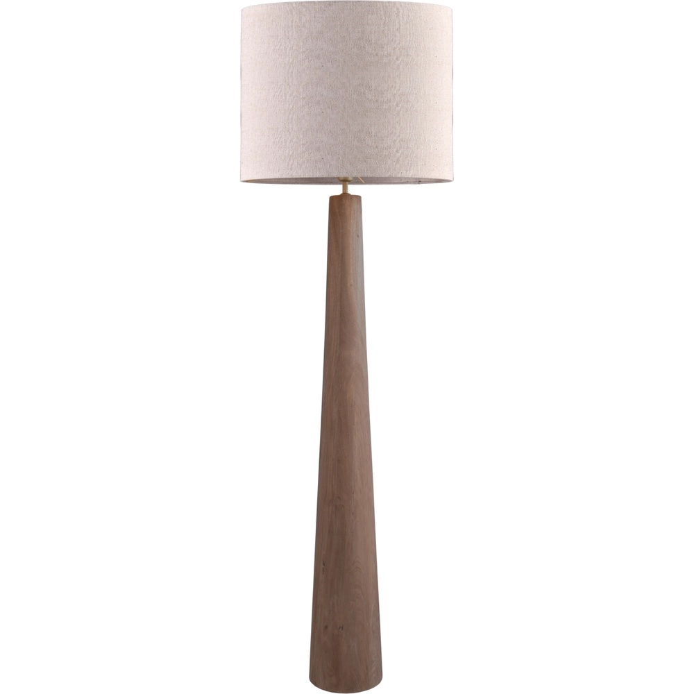 Japandi floor lamp Woodie wood with natural