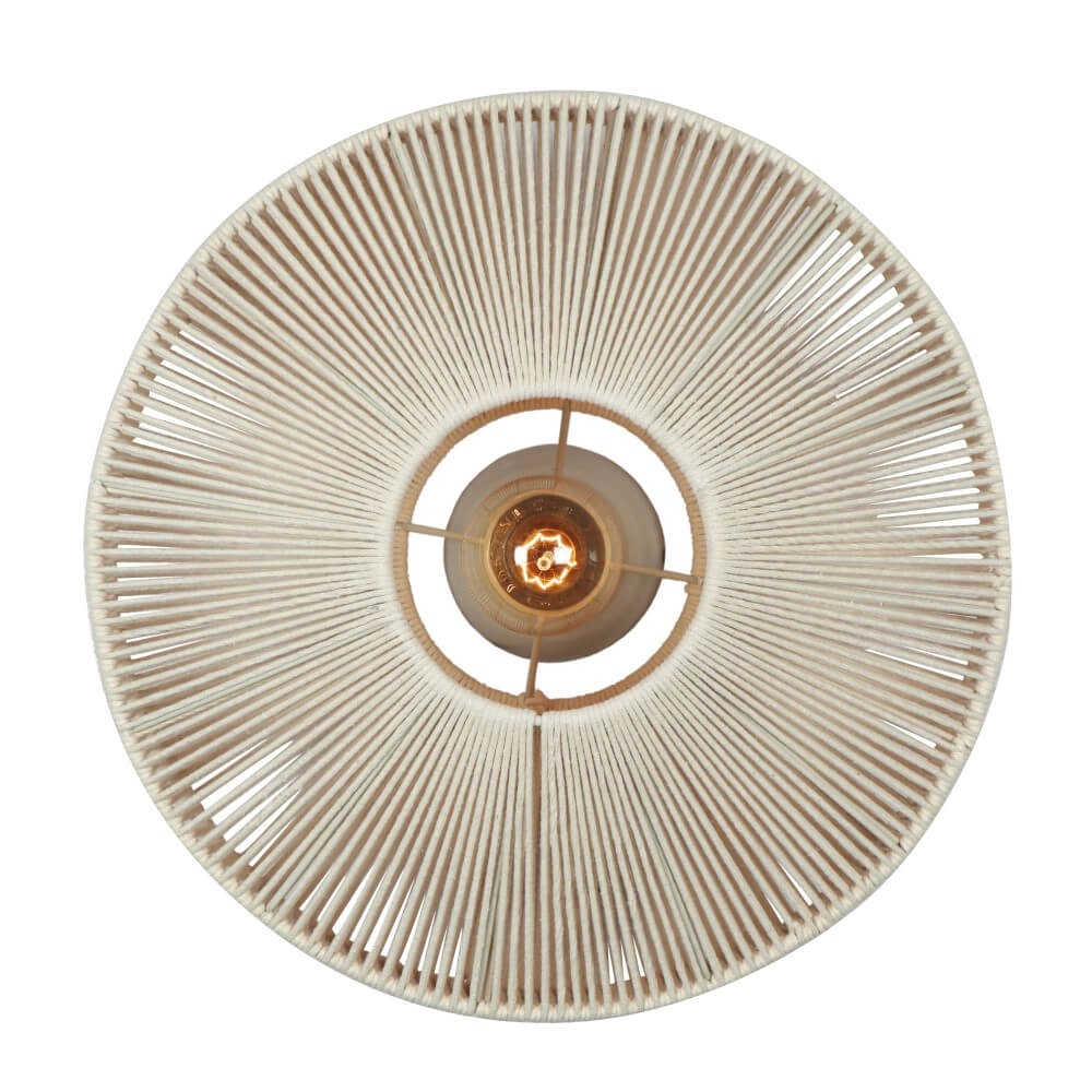 Rope ceiling lamp Svea Ø 46cm Trio 4017807617269