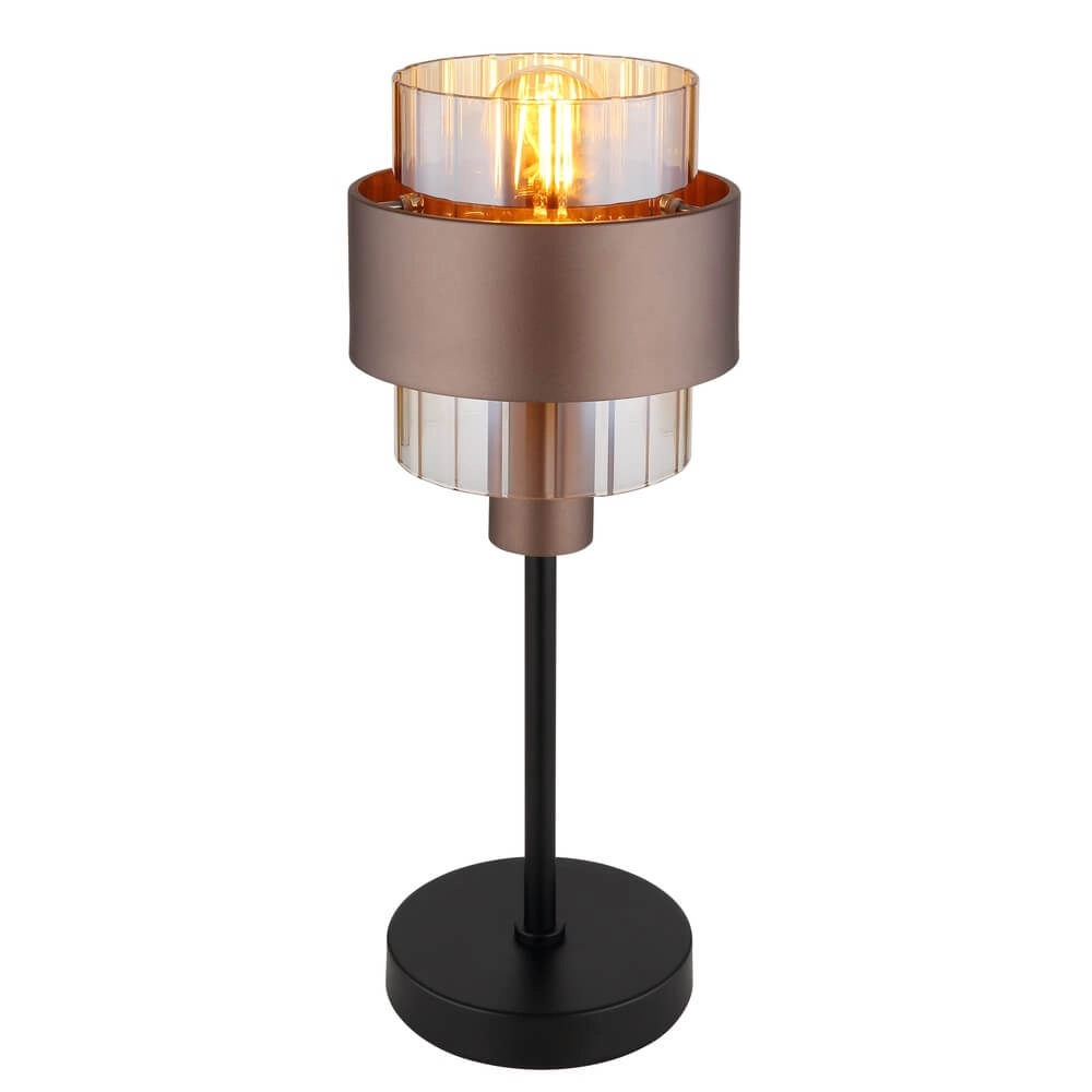 Table lamp Milley bronze Ø 18.5cm
