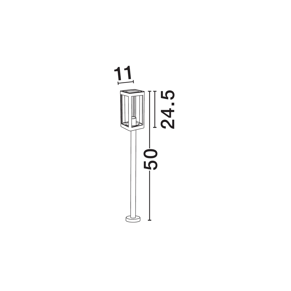 Garden lamp Figo Design anthracite Lyora 5212017437693