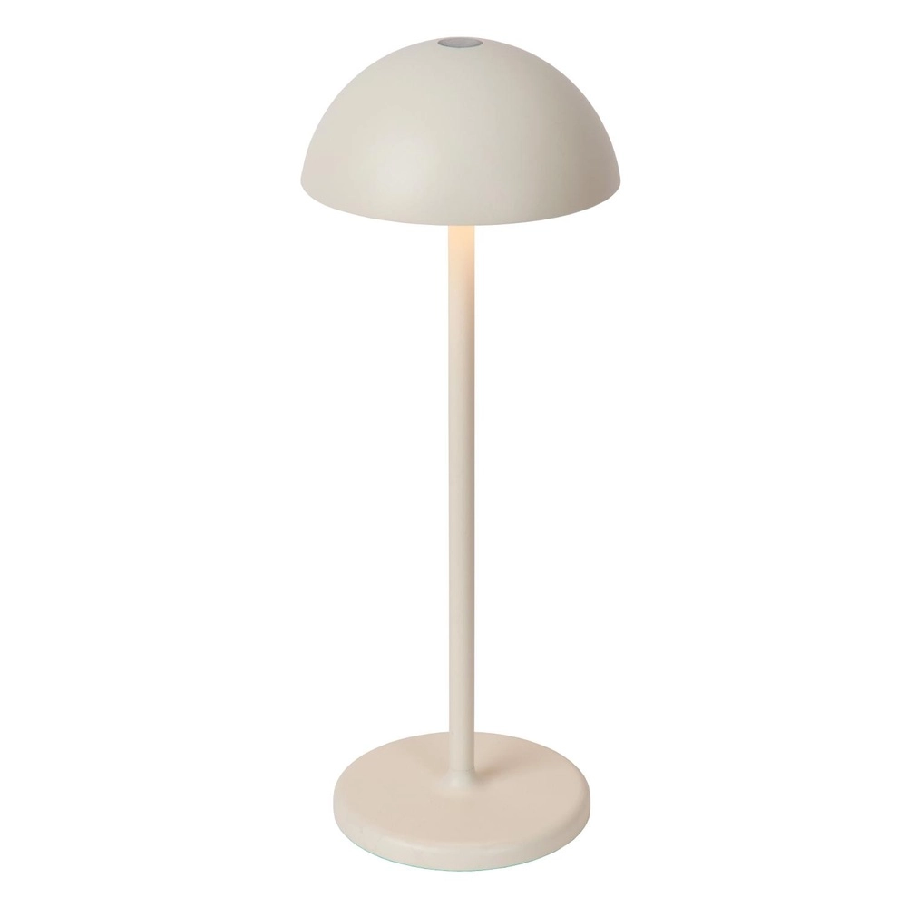 Rechargeable table lamp Joy IP54 white Lucide 5411212151957