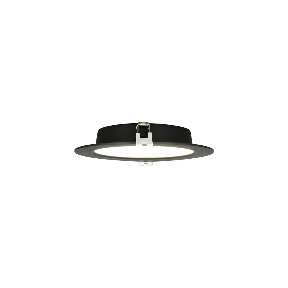 Recessed spotlight Ural black Ø 17.1cm Trio 4017807711462
