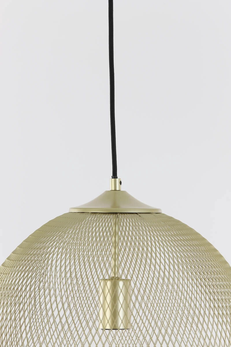 Golden pendant lamp Moroc Ø 40cm Light & Living 8717807605216