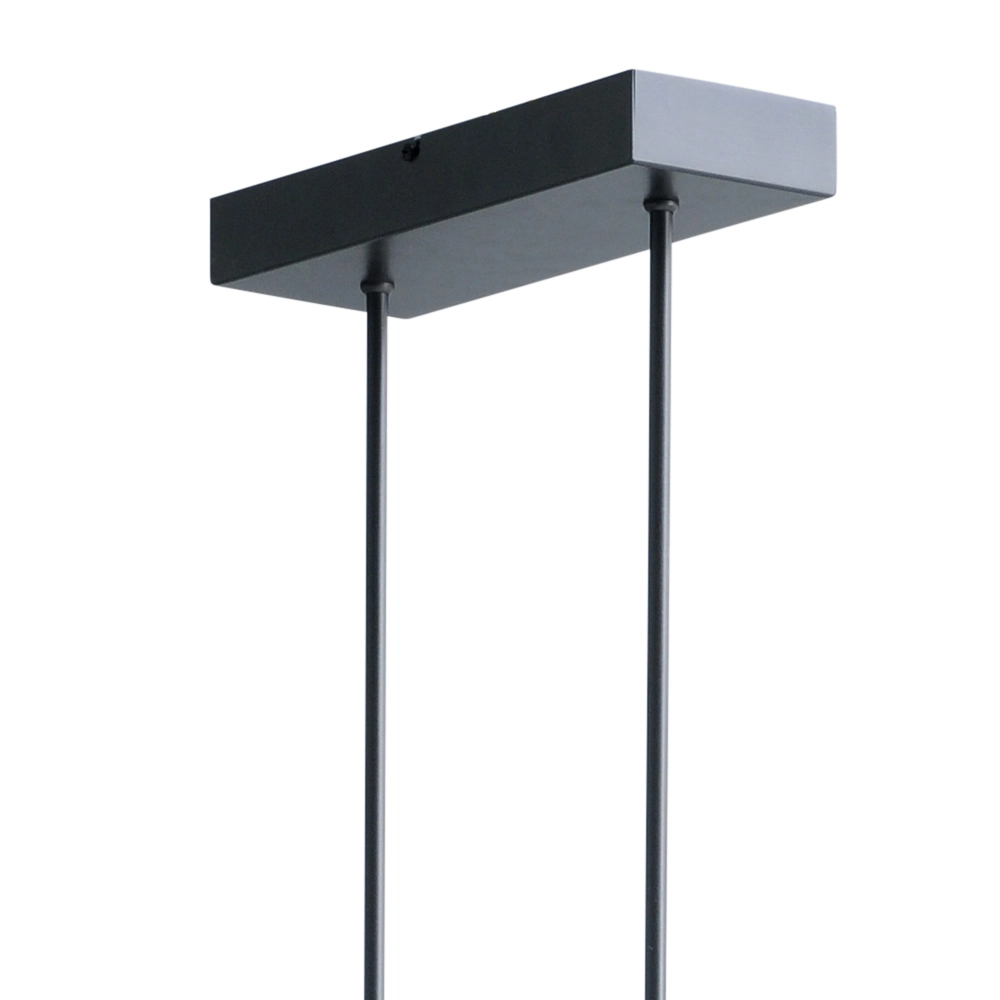 Hanging lamp Oak black nickel with wood 134cm Masterlight 8718121194172