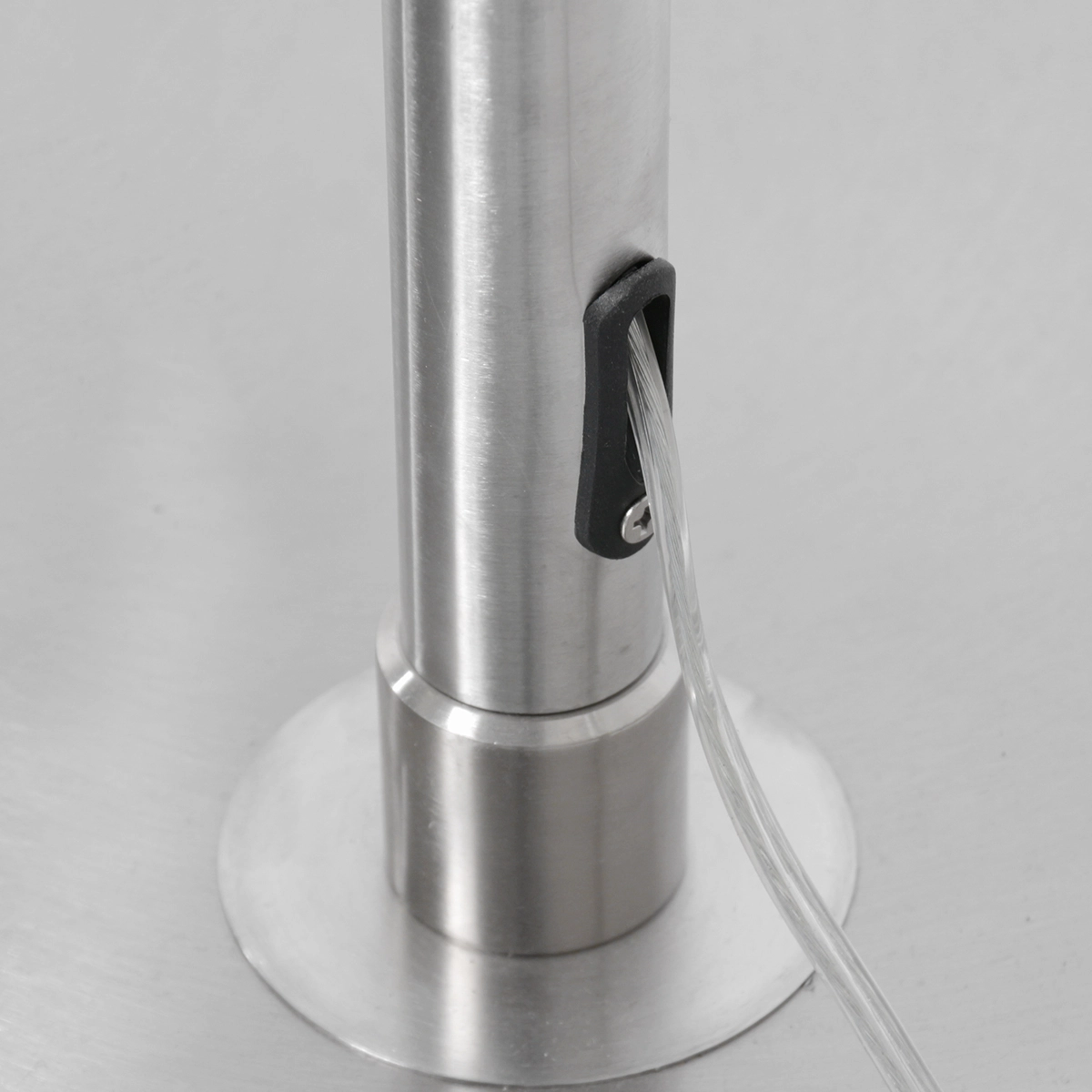 Arc lamp Sparkled Stainless steel with velor green hood Steinhauer 8712746145946