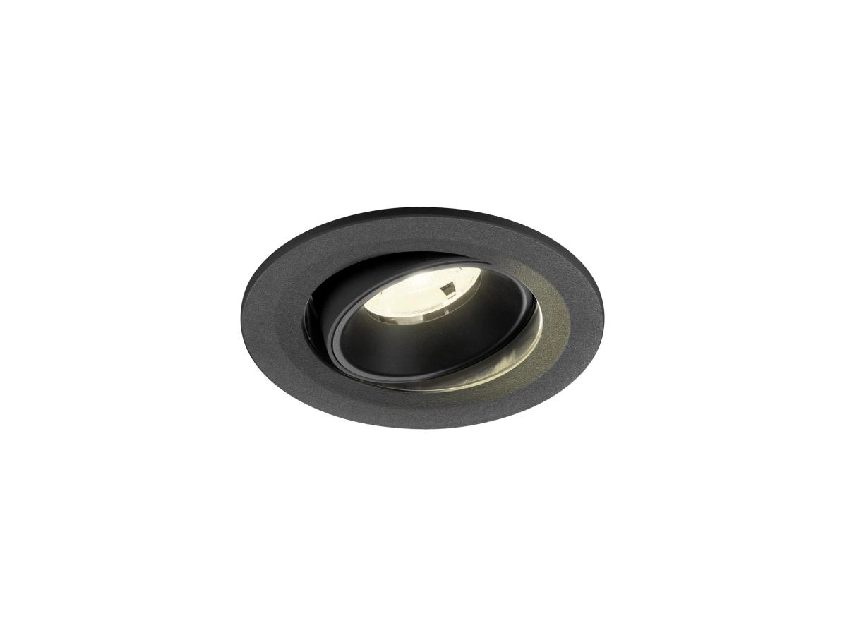 Recessed spotlight Numinos Move S black 4000K - 20deg